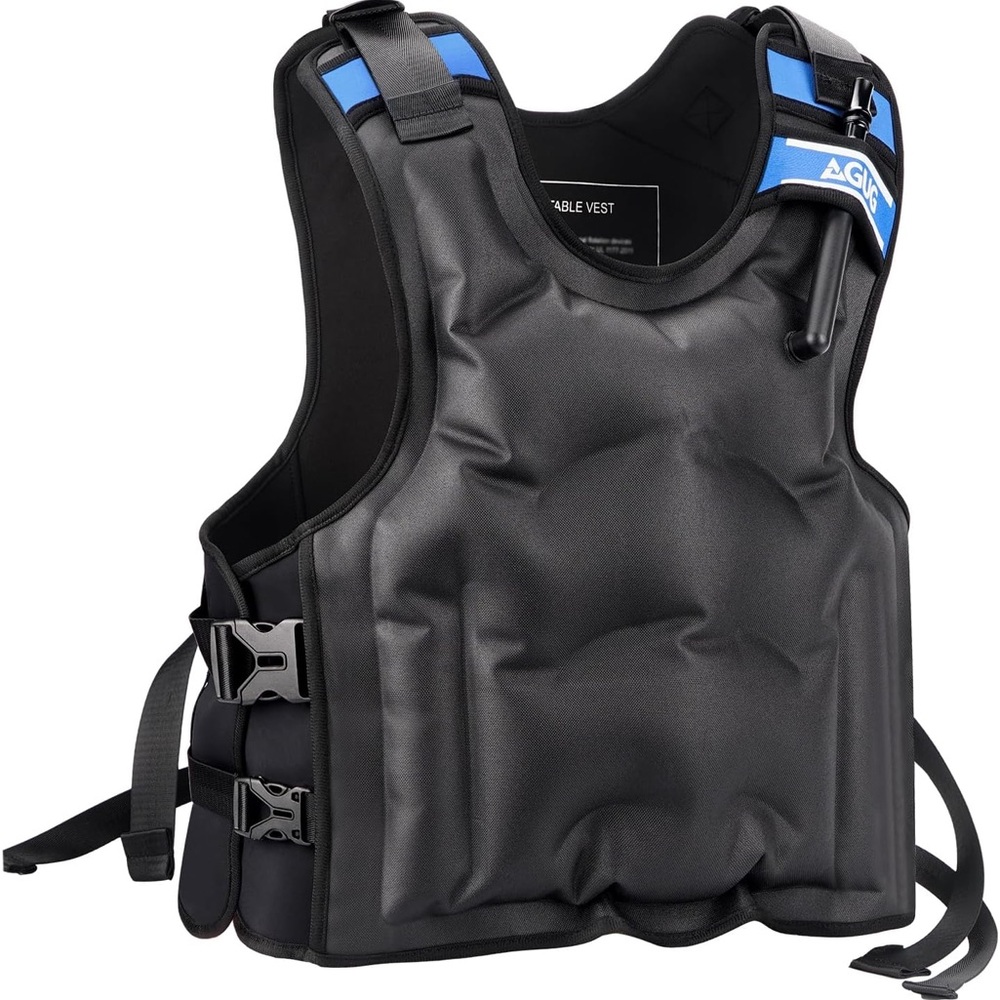 AGUG Inflatable Snorkeling
Vest, Adults Snorkel Vest Size XL